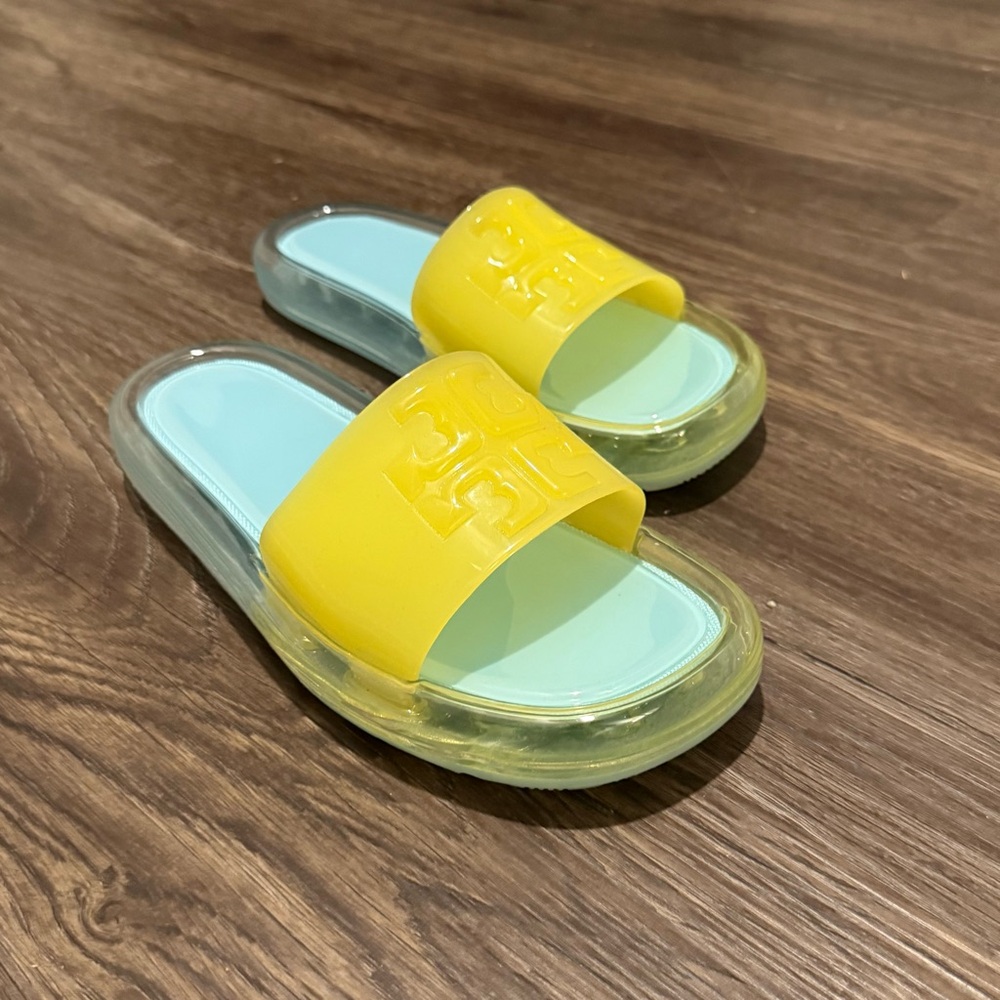 TORY BURCH Bubble Jelly Slide Sandal - Picture 2 of 6
